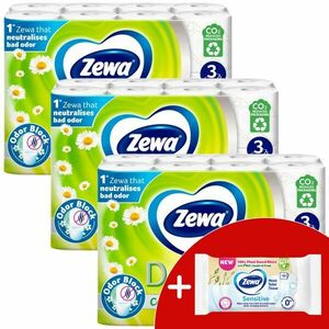 Zewa Deluxe Camomile Comfort 3 rétegű Toalettpapír 3x24 tekercs +... kép