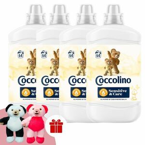 Coccolino Sensitive Almond Öblítő koncentrátum 256 mosás 4x1600ml... kép