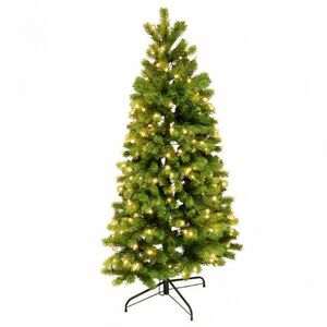 Műfenyő fém talppal 150 cm kép