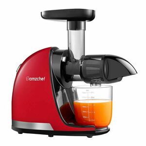 Lassú gyümölcscentrifuga AMZCHEF 1501-RD (piros) kép