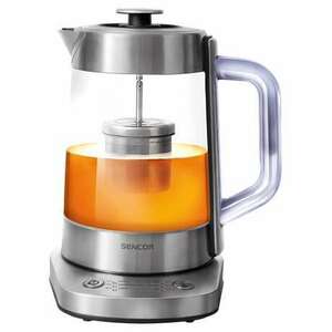 Sencor SWK1590SS Vízforraló és teafőző 1500W - inox kép