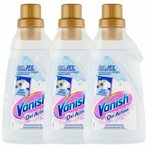 Vanish Oxi Action Folteltávolító és Fehérítő gél koncentrátum 3x750ml kép