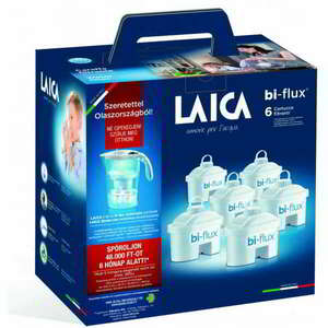 Laica J996050 Stream Line mechanikus Vízszűrő kancsó 6 db Bi-Flux... kép