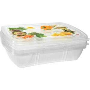 Snips 055010 tárolódoboz, 3 db, 1 liter kép