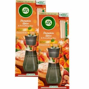 Air Wick Fűszeres sütőtök varázs Pálcikás légfrissítő folyadék 2x30ml kép