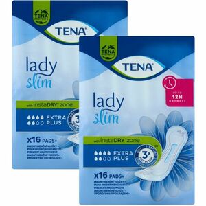 Tena Lady Slim Extra Plus puha inkontinencia betét rendszeres viz... kép