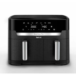 Tefal Dual XXL Easy Fry Forrólevegős sütő 11l, Fekete kép