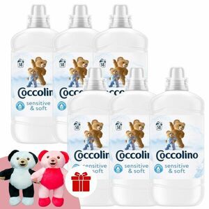 Coccolino Sensitive & Soft Öblítő koncentrátum 348 mosás 6x14... kép