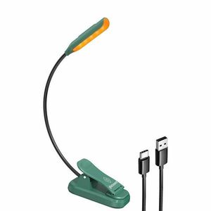 Glocusent mini GLCSNTBL102G csíptethető könyvvilágítás USB-C Veze... kép
