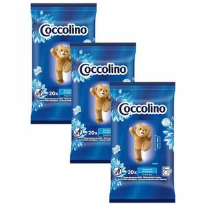 Coccolino nedves Illatosító kendő szárítógépbe Blue 3x20db kép