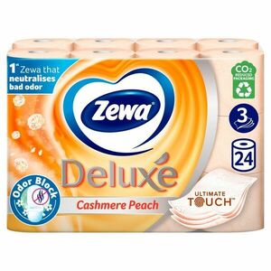 Zewa Deluxe Cashmere Peach 3 rétegű Toalettpapír 24 tekercs kép
