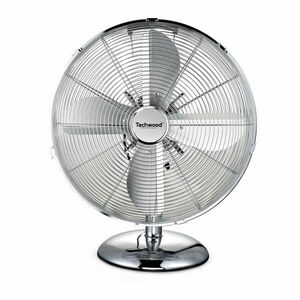 Techwood TVI-335 fém asztali ventilátor, 30 cm-es lapátátmérő, 45... kép