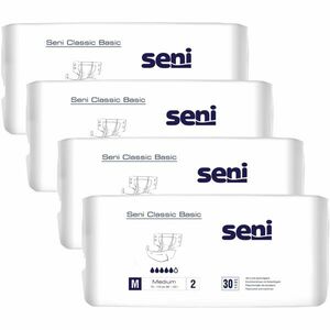 Seni Classic Basic Medium 2 Felnőtt pelenka 75-110cm (4x30db) kép