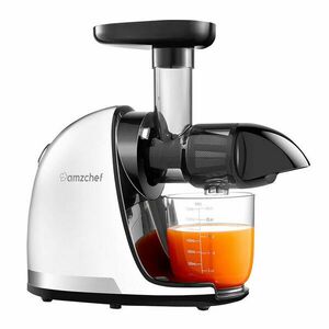 Slow Juicer AMZCHEF 1501-WT (White) kép