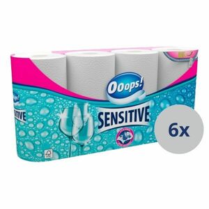 Ooops! Sensitive 2 rétegű konyhai papírtörlő 6x4 tekercs kép