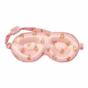 Narancssárga-rózsaszín selyem alvómaszk Contour Petal – slip kép