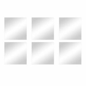 Fali tükör szett 6 db-os 10x10 cm – MSV kép