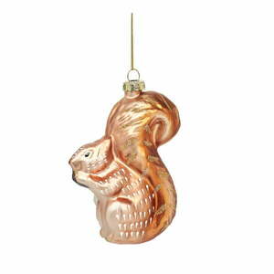 Üveg kézzel készített karácsonyfadísz 11 cm Squirrel – Sass & Belle kép