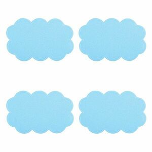 Gyerek csúszásgátló alátét szett 4 db-os fürdőkádba 9x14, 5 cm Nuages – MSV kép