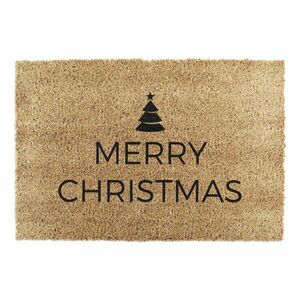 Kókuszrost lábtörlő karácsonyi mintával 40x60 cm Merry Christmas – Artsy Doormats kép