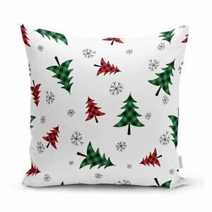 Párnahuzat karácsonyi mintával 43x43 cm Tartan – Mila Home kép