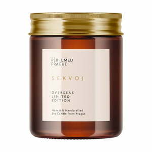 Illatos szójaviasz gyertya égési idő 40 ó Slavic Edition: #64 Sequoia, Eben and Cedar – Perfumed Prague kép