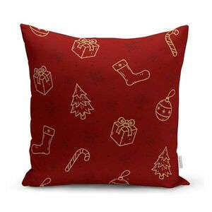Párnahuzat karácsonyi mintával 43x43 cm – Mila Home kép