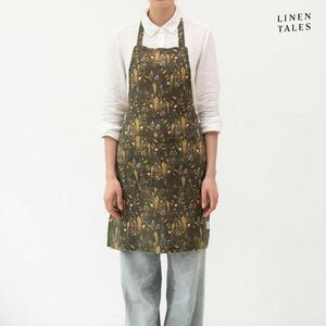 Len kötény Woodland – Linen Tales kép