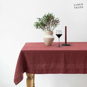 Len asztalterítő 140x250 cm Marsala – Linen Tales kép