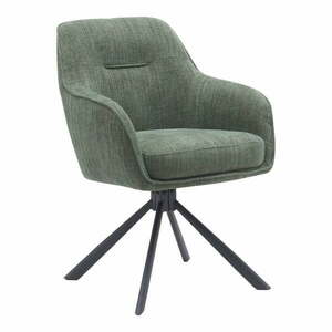 Zöld kárpitozott étkezőfotel szett 2 db-os Avola – Unique Furniture kép