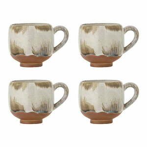 Kőedény csésze szett cappucinóhoz 4 db-os 200 ml Jade – Bloomingville kép