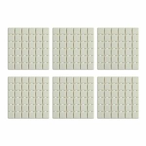 Csúszásgátló alátét készlet 5 db-os fürdőkádba 13x13 cm Quadro – MSV kép