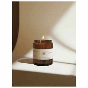 Illatos szójaviasz gyertya égési idő 40 ó #21 Galbanum, Pine, Leather – Perfumed Prague kép