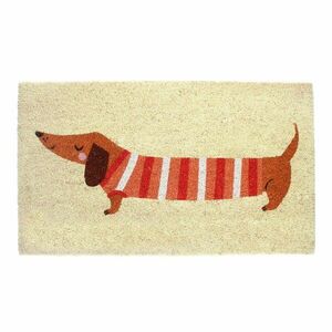 Kókuszrost lábtörlő 43x73 cm Sausage Dog – Rex London kép