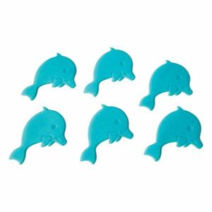 Gyerek csúszásgátló alátét fürdőkádba 12x8 cm Dauphins – Spirella kép