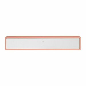 Fehér-rózsaszín TV-állvány 133x22x32, 5 cm Mistral – Hammel Furniture kép