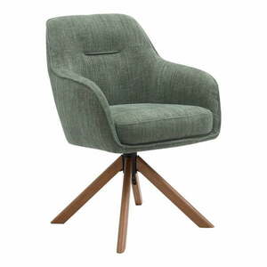 Zöld kárpitozott étkezőfotel szett 2 db-os Avola – Unique Furniture kép