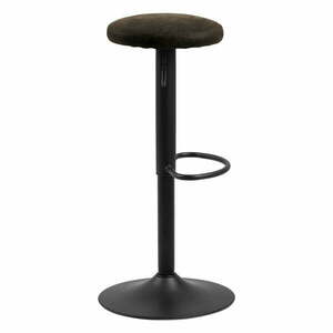 Szürke kárpitozott állítható magasságú bárszék (ülésmagasság 62 cm) Finch – Actona kép
