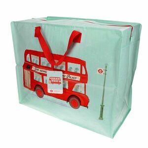 Újrahasznosított műanyag ruhatároló doboz 58x28x48 cm Routemaster Bus – Rex London kép