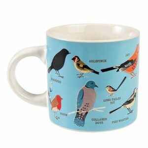 Kék-krémszínű kerámia bögre 350 ml Garden Birds – Rex London kép