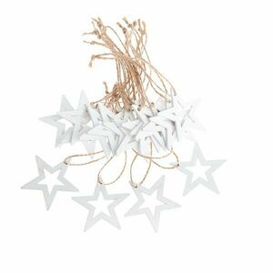 Fa karácsonyfadísz készlet 18 db-os 5 cm Stars – Dakls kép