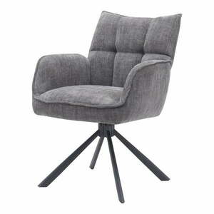 Szürke kárpitozott étkezőfotel szett 2 db-os Marilla – Unique Furniture kép