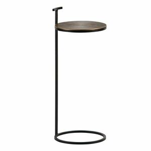 Fém kerek tárolóasztal 26x26 cm Position – WOOOD kép