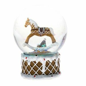 Poligyanta hógömb (magasság 10 cm) Snowy Horse – Dakls kép