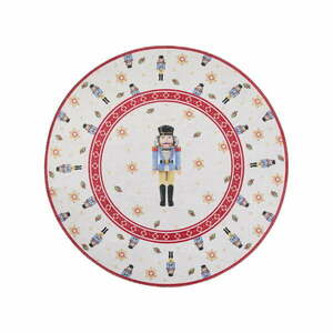 Piros kerek szőnyeg karácsonyi mintával ø 160 cm Toy's Delight Nutcracker – Villeroy&Boch kép