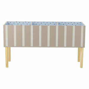 Bézs gyerek könyvespolc 90x50x30 cm Salam – Bloomingville Mini kép