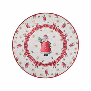 Piros kerek szőnyeg karácsonyi mintával ø 160 cm Toy's Delight Santa Claus – Villeroy&Boch kép