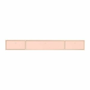 Világos rózsaszín TV-állvány 176x22x32, 5 cm Mistral – Hammel Furniture kép