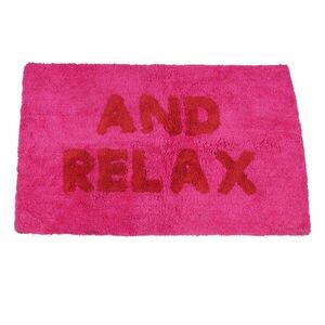 Rózsaszín fürdőszobai kilépő 50x80 cm And Relax – Rex London kép