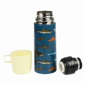 Kék gyerek termosz 350 ml Sharks – Rex London kép